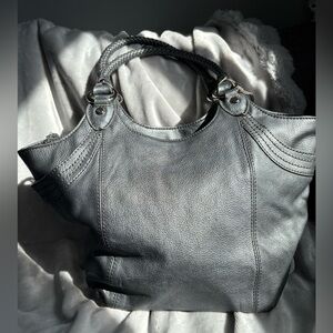 73. The Sak Hobo Shoulder Bag in Graphite